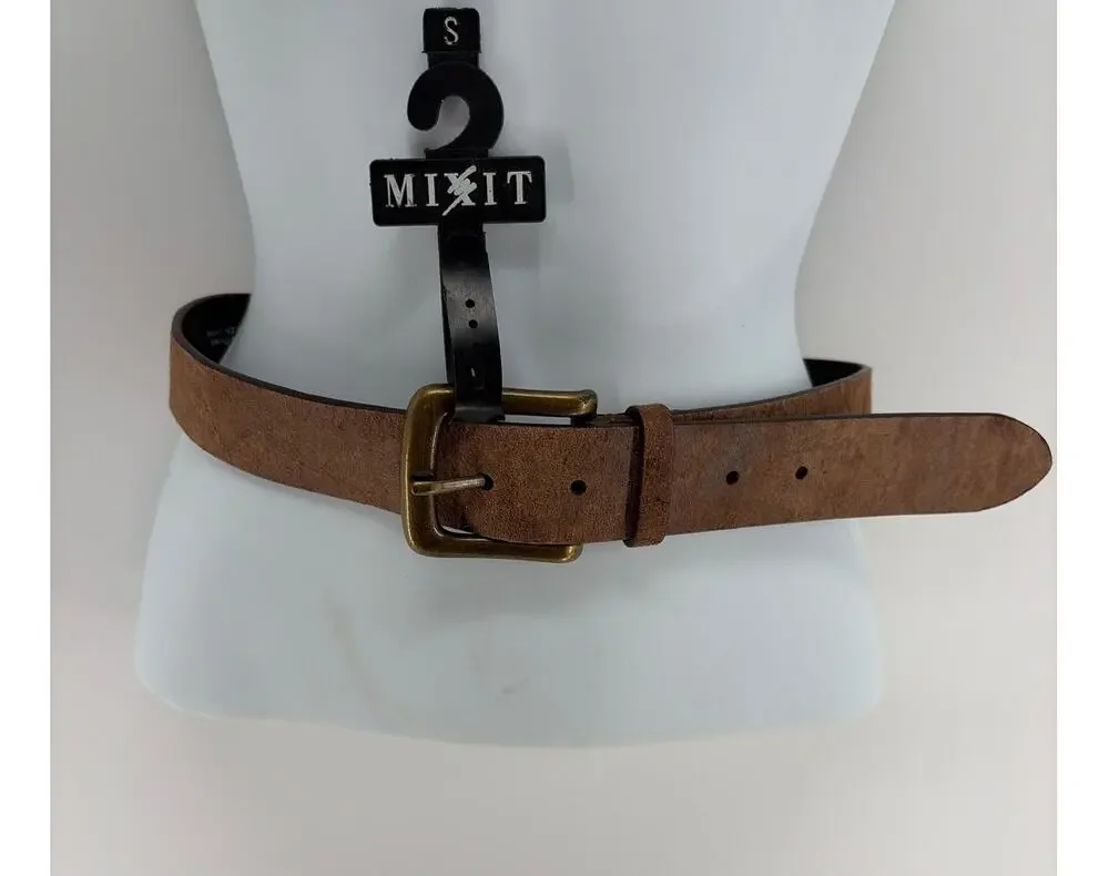 Mixit women's small light brown leather belt.  NWT